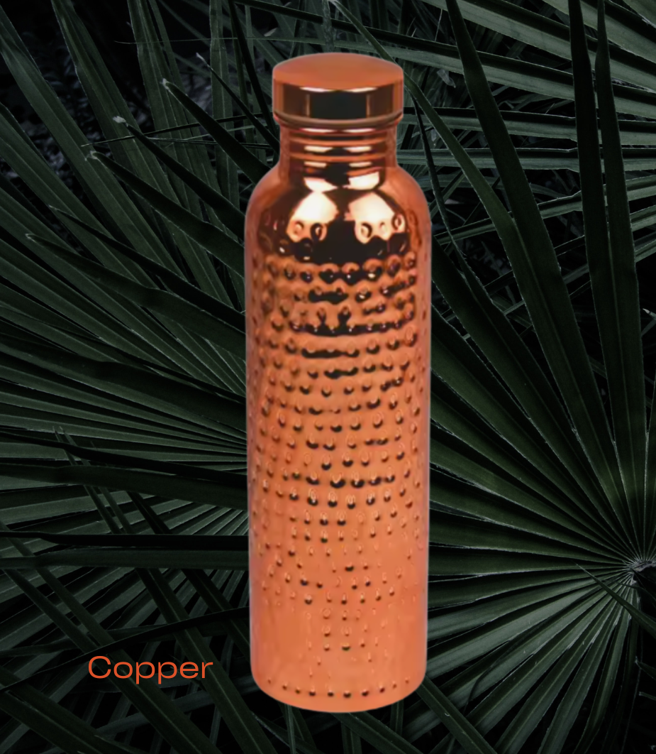 Copper Plated Stainless Steel Water Bottle